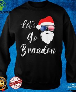 Official Let's Go Brandon Christmas Santa Shirt