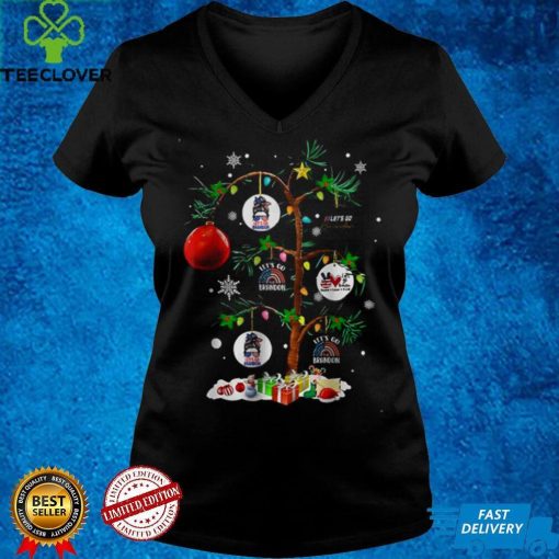 Official Lets Go Brandon Christmas Tree Ornament Impeach Biden Decor T Shirt hoodie, sweater Shirt