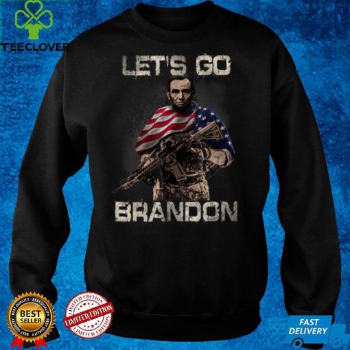 Official Let’s Go Brandon Combat Uniform Anti Biden Veteran Apparel T Shirt
