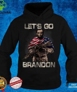 Official Let's Go Brandon Combat Uniform Anti Biden Veteran Apparel T Shirt