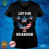 Official Let's Go Brandon Conservative Anti Liberal Eagle US Flag T Sweater Shirt