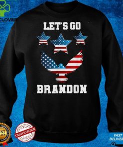 Official Let's Go Brandon Conservative Anti Liberal Eagle US Flag T Sweater Shirt