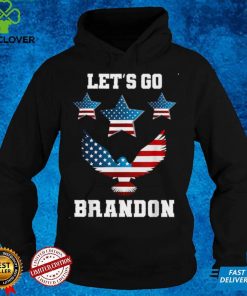 Official Let's Go Brandon Conservative Anti Liberal Eagle US Flag T Sweater Shirt