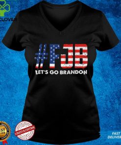 Official Lets Go Brandon Conservative Anti Liberal US Flag T Shirt