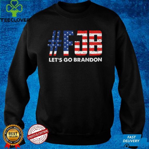 Official Lets Go Brandon Conservative Anti Liberal US Flag T Shirt