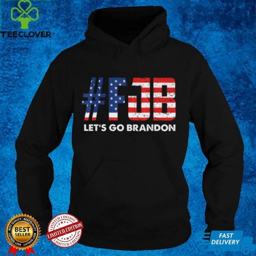 Official Lets Go Brandon Conservative Anti Liberal US Flag T Shirt