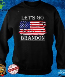 Official Let's Go Brandon Conservative Anti Liberal USA Flag JB Chant Sweater Shirt