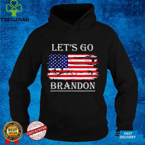 Official Let's Go Brandon Conservative Anti Liberal USA Flag JB Chant Sweater Shirt