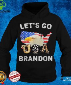 Official Let's Go Brandon Conservative Eagle US Flag T Shirt