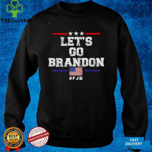 Official Let's Go Brandon Conservative US Flag Gift T Shirt