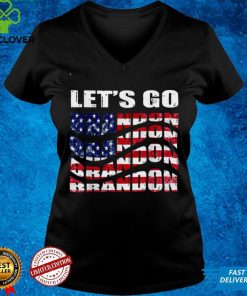 Official Let's Go Brandon Conservative US Flag T Sweater Shirt