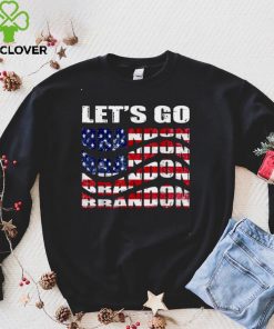 Official Let's Go Brandon Conservative US Flag T Sweater Shirt