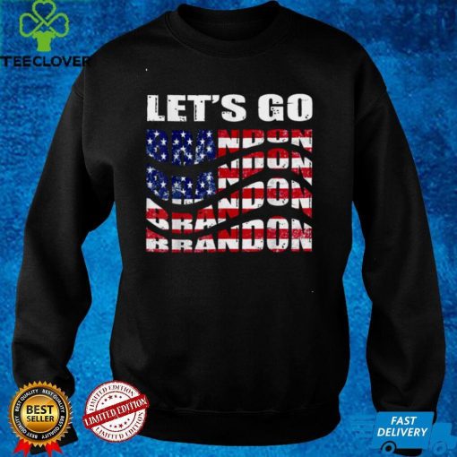 Official Let’s Go Brandon Conservative US Flag T Sweater Shirt