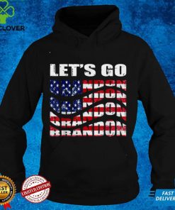 Official Let's Go Brandon Conservative US Flag T Sweater Shirt