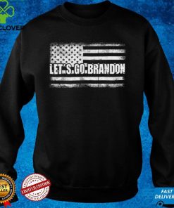 Official Let's Go Brandon Lets Go Brandon US Flag Vintage T Shirt