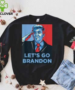 Official Let's Go Brandon Tee Trump Conservative Anti Liberal Us Flag T Sweater Shirt