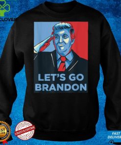 Official Let's Go Brandon Tee Trump Conservative Anti Liberal Us Flag T Sweater Shirt