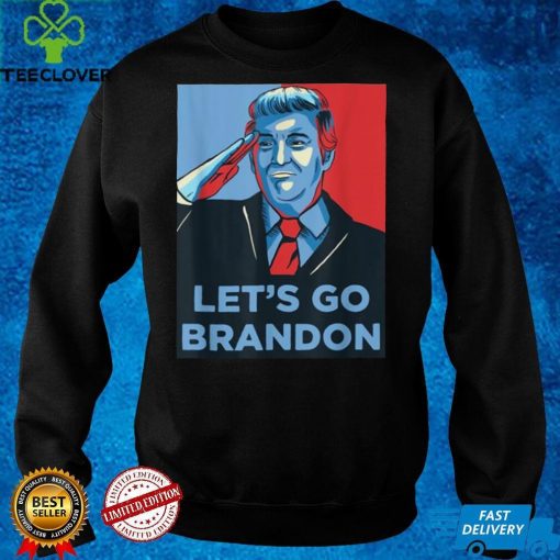 Official Let's Go Brandon Tee Trump Conservative Anti Liberal Us Flag T Sweater Shirt