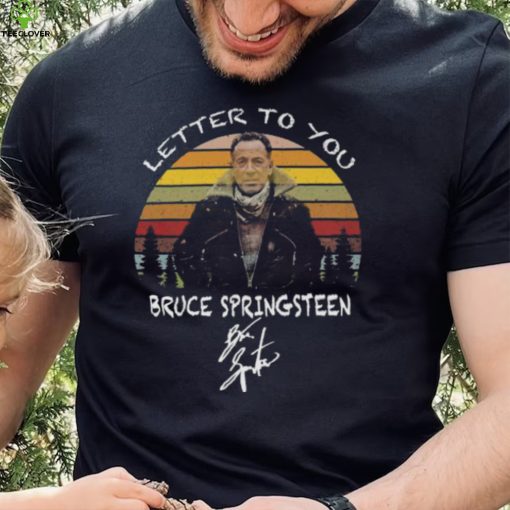 Official Letter to You Bruce Springsteen signature vintage hoodie, sweater, longsleeve, shirt v-neck, t-shirt