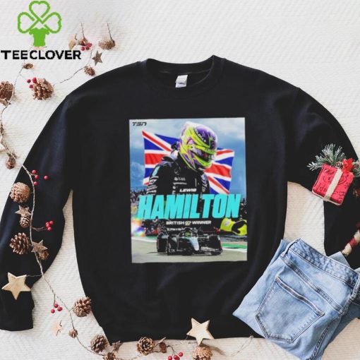 Official Lewis Hamilton British Winner 2024 T Shirt