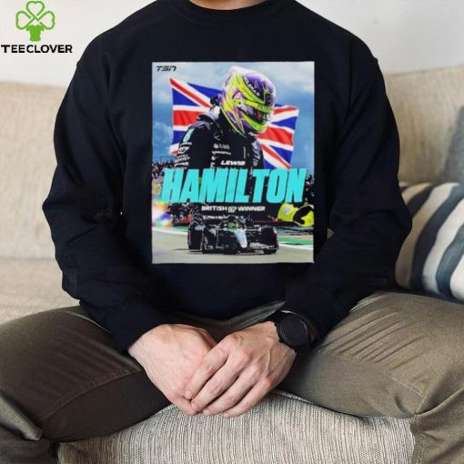 Official Lewis Hamilton British Winner 2024 T Shirt