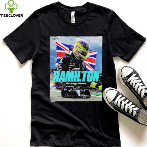 Official Lewis Hamilton British Winner 2024 T Shirt