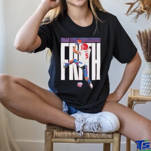 Official Liberty Noah Frith Red Caricature Shirt