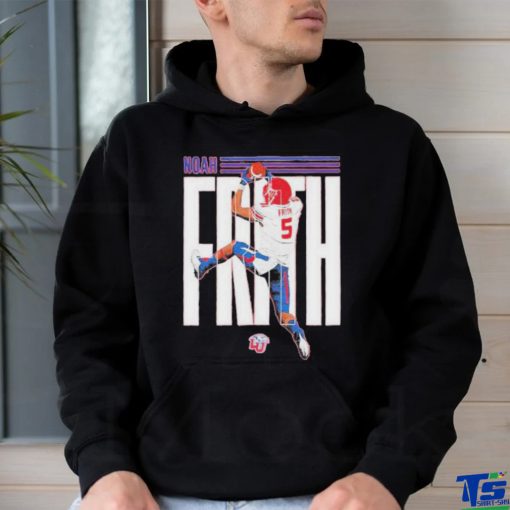 Official Liberty Noah Frith Red Caricature Shirt