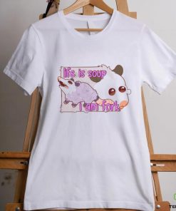 Official Life Is Soup I Am Fork Lizbie T Shirt