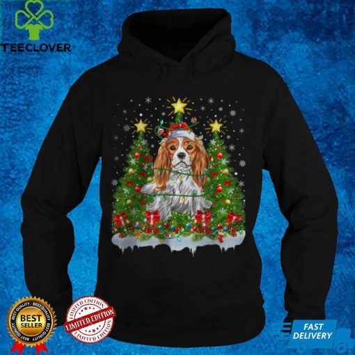 Official Lighting Xmas Tree Cavalier King Charles Spaniel Christmas T Shirt hoodie, sweater