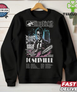 Official Limpbizkit Uk & Europe 2025 Tour Poster shirt