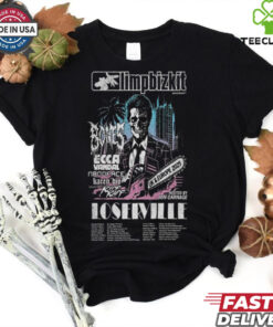 Official Limpbizkit Uk & Europe 2025 Tour Poster shirt