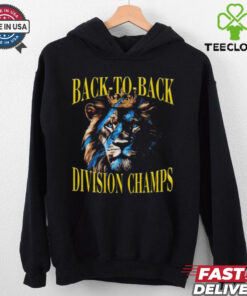 Official Lions Back To Back Division Champs T Shirts