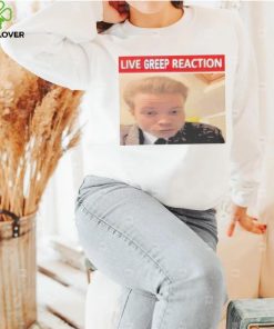 Official Live Greep Reaction shirt 3 Official Live Greep Reaction shirt