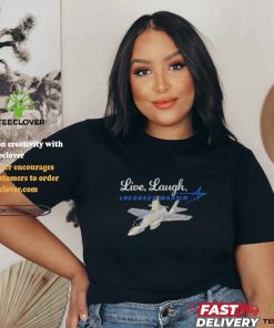 Official Live, Laugh, Fighter Jet Long Sleeve Shirt