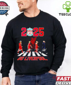 Official Liverpool Fc 2025 to Liverpool Abbey road shirt
