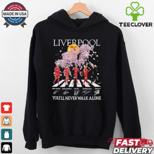 Official Liverpool – You ll Never Walk Alone Signature Unisex T shirts