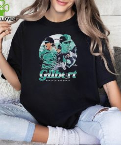Official Logan Gilbert Seattle Mariners Vintage Player Shirt
