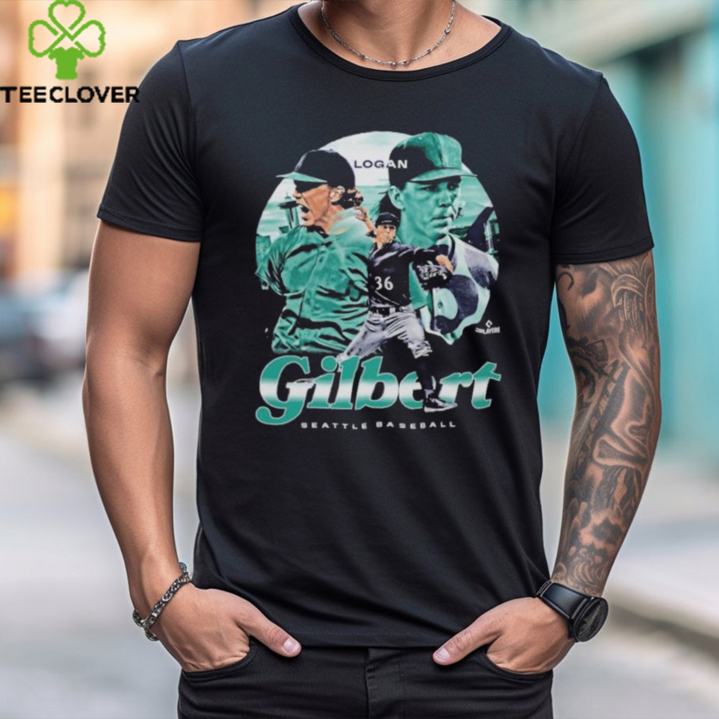 Official Logan Gilbert Seattle Mariners Vintage Player Shirt Official Logan Gilbert Seattle Mariners Vintage Player Shirt