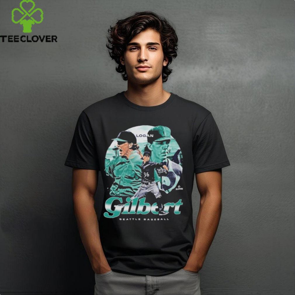 Official Logan Gilbert Seattle Mariners Vintage Player Shirt Official Logan Gilbert Seattle Mariners Vintage Player Shirt