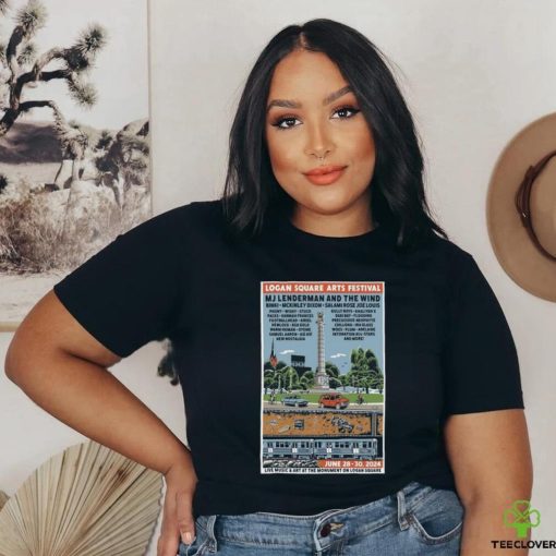 Official Logan Square Arts Festival June 28 30 2024 Chicago Poster Shirt