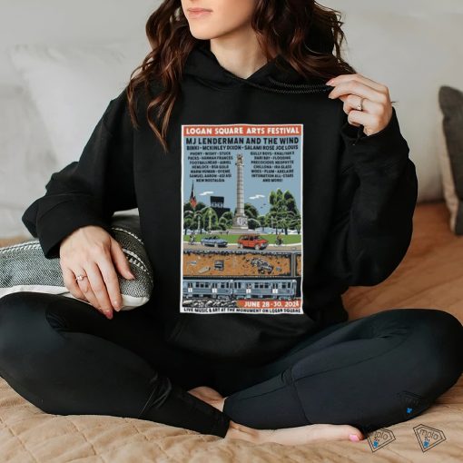 Official Logan Square Arts Festival June 28 30 2024 Chicago Poster Shirt