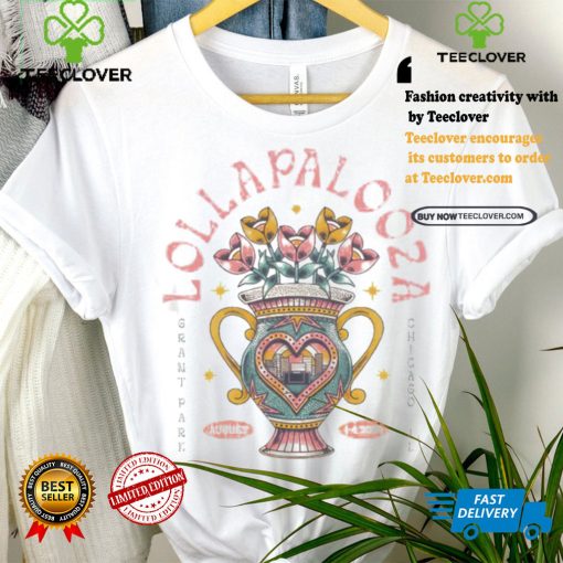 Official Lollapalooza August 1 4 2024 Grant Park Chicago IL III T Shirt