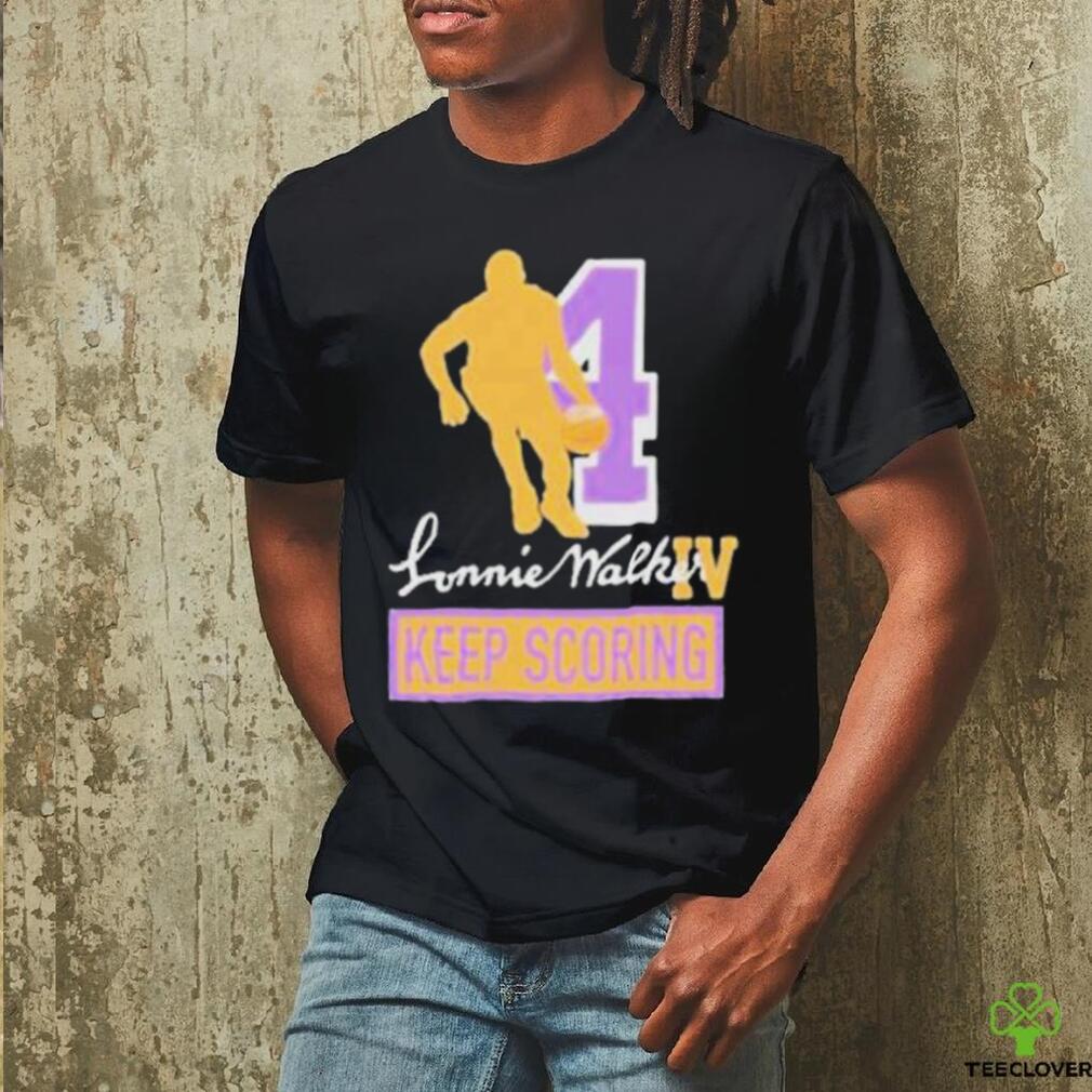 Official Lonnie Walker Iv Keep Scoring Shirt Official Lonnie Walker Iv Keep Scoring Shirt