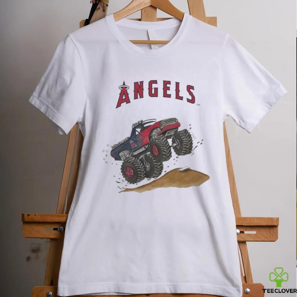 Official Los Angeles Angels Monster Truck MLB Shirt Official Los Angeles Angels Monster Truck MLB Shirt