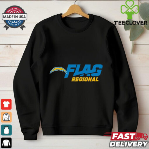 Official Los Angeles Chargers 2025 NFL Flag Regional Tournaments shirt