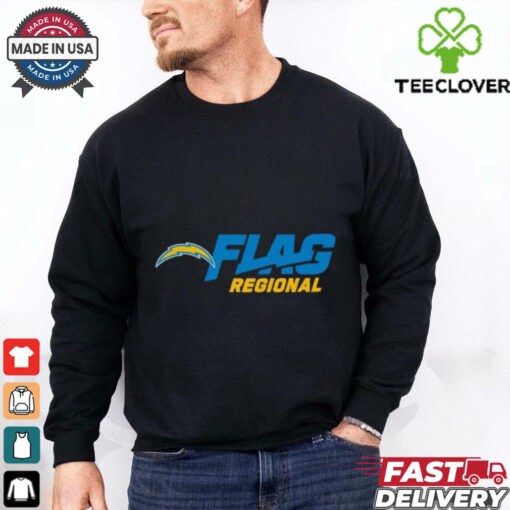 Official Los Angeles Chargers 2025 NFL Flag Regional Tournaments shirt