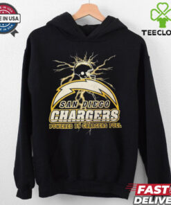 Official Los Angeles Chargers Power By Chargers Fuel Vintage Graphic t shirt