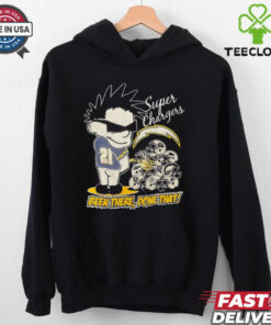 Official Los Angeles Chargers Super Charger Been There Done That Vintage Graphic t shirt