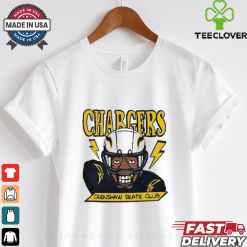 Official Los Angeles Chargers X Crenshaw Skate Club Cartoon t shirt